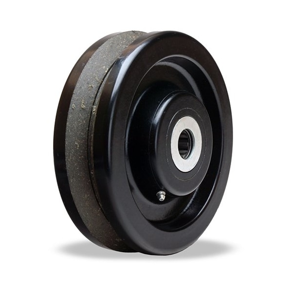 Plastex V-Groove Wheel, 8X2-1/2 1Rb